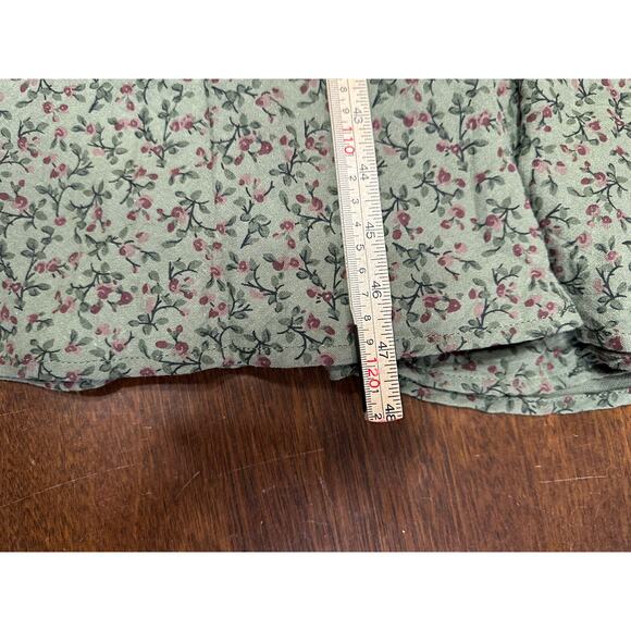 Cottage Core Peasant Farmhouse Dress Women Small Dark Smocked Modest Traditional - Picture 5 of 7